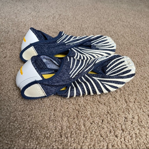Vibram Unisex Furoshiki Walking Yoga Fitness Shoe Jeans Sz M In White, Jean - Picture 4 of 13